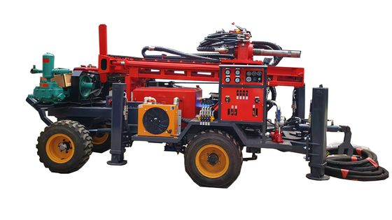 Deep Rock Drill Bore Rig Machine With Pipe Tools / Drill Bit