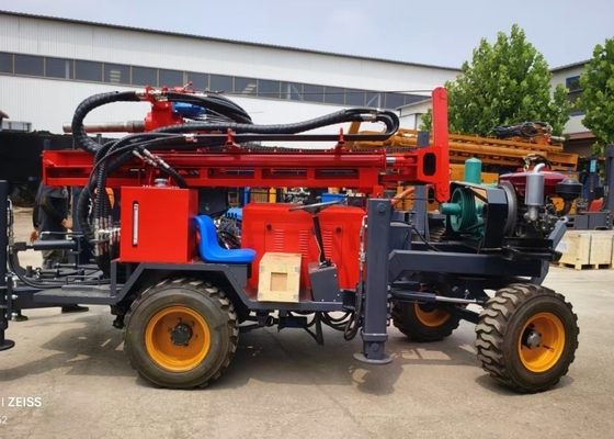 100/200/300 Meters Deep Rock Well Drilling Machine For African Water Borehole Projects
