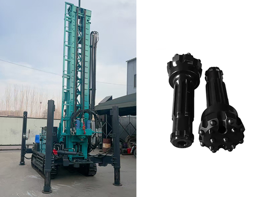 Mobile Rock  Drill Rig Equipment For Water Well Digging Agriculture