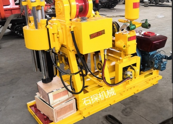 İş İçin 22 HP Dizel Motorlu Güçlü GK 200 Taşınabilir Su Kuyusu Sondajı