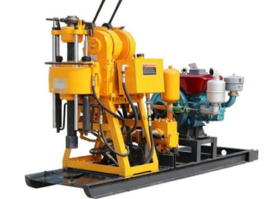 380v Dizel Motorlu Su Sondajı Rig Çok Amaçlı 200 Metre