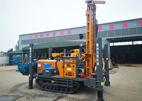 Yüksek Payandalı Pnömatik Sondaj Rig Dth Rocky 350 Metre Kuyu