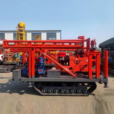 Karot İnceleme Paletli Matkap Rig 75mm Çap 200m Derinlik GK 200