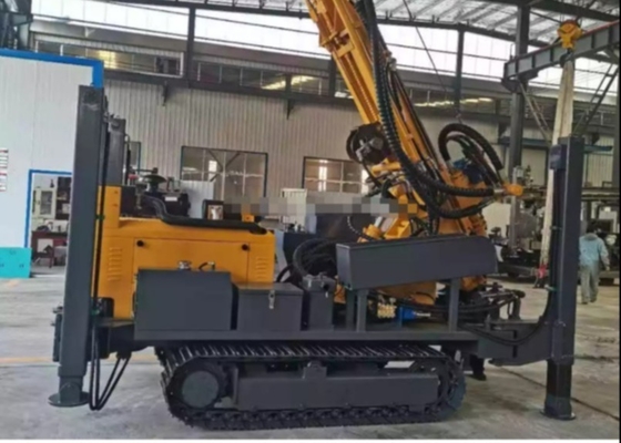 Hava Kompresörü ve BW 250 Çamur Pompası ile Büyük Pnömatik Patlatma 260 Metre Derin Kuyu Su Sondajı Rig