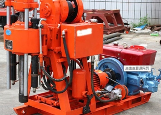XY-1 15KW Kuyu Sondaj Numune Alma Toprak Test Sondaj Makinesi 100 Metre İçin