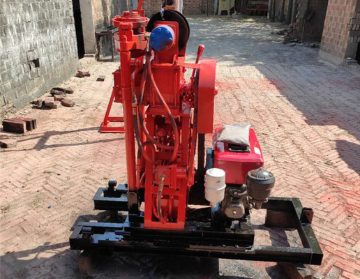 Mühendislik Keşif Matkap Rig 73-105mm Delik Çapı 42mm Boru Çapı