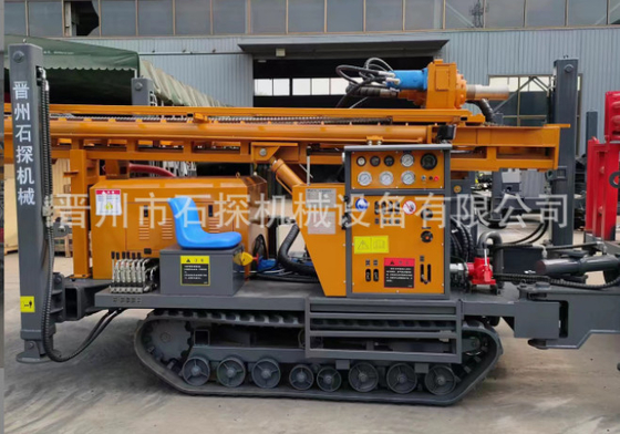 DTH Patlatma 350 Metre Su Sondajı Rig Yeraltı Suyu Sondaj Makinesi