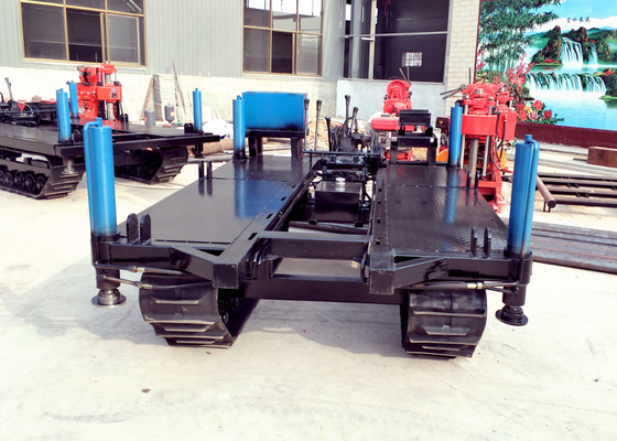 3MT Yükleme Kapasitesi Alloy Steel Crawler Track Undercarriage For New Borewell Machine