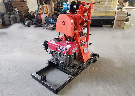 50 Metre Sondaj Keşif Rig Delik Çapı 73-105mm Yüksek Verimlilik
