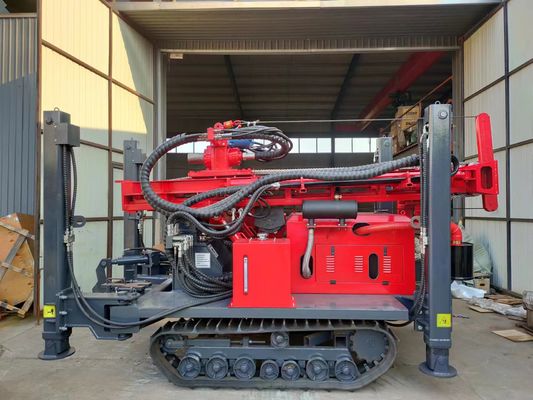 Büyük At Gücülü Pnömatik Borma Rig 180m Derinlik Yuchai Dizel Motoru ile