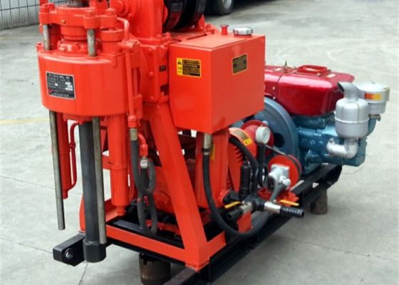 Geolojik sondaj için 100 metre sondaj derinliğine sahip taşınabilir sondaj makinesi