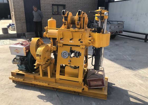 Mühendislik Araştırması Örnek Toplama için 200m Derinlik Geolojik Borma Rig Makinesi