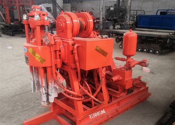 BW 160 çamur pompası dizel motoru ile derin toprak test cihazı 100M sondaj derinliği