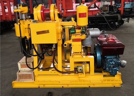 Yüksek Performanslı Su Kuyuları Borma Rig 200 Derinlik Temel Borma için Kolay İşlem