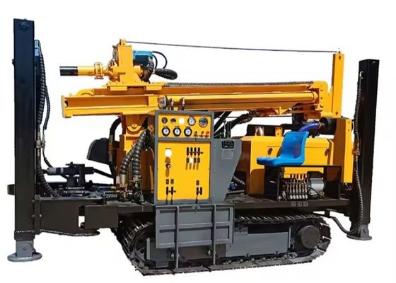 300M Hidrolik Su Kuyu Kuyu Kuyruklama Rig Çok fonksiyonlu Pnömatik Gezgin Kuyruk