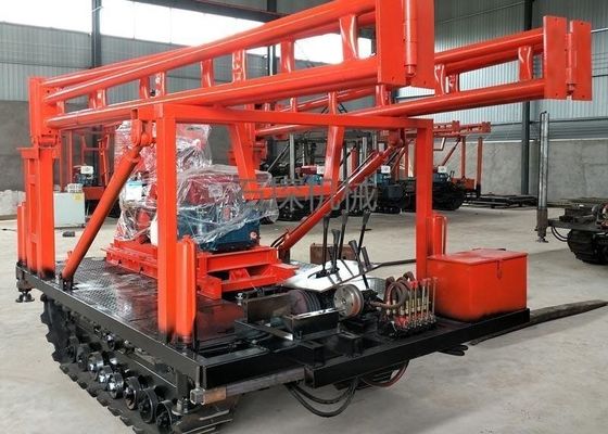 Güvenilir Mühendislik Sondaj Rig Crawler Montajlı Sondaj Rig Boyutu Özel