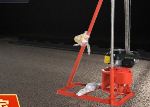 30M Pnömatik Rockbuster Küçük Kaya Kuyruklama Ekipmanı, Toprak Kuyruklama Rigleri