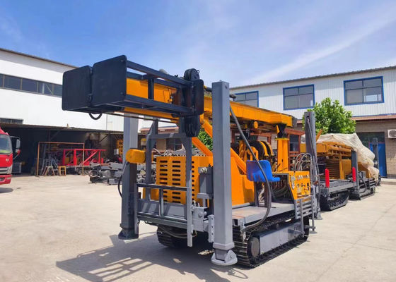 ST-350 100-350m Dizel ile çalışan çekirdek sondaj makinesi 50mm/60mm sondaj çubukları ile