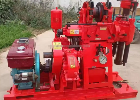 Kömür / Petrol Endüstrisi için 15KW Küçük Kaya Sondaj Ekipmanları GK-200-1A Kaya Delme Rig