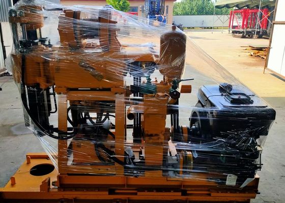 Mühendislik için 22 HP Dizel Motoru GK 200 Çekirdek Toprak Örneği Deneme Borma Makinesi