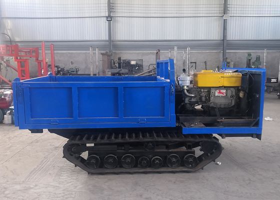Mühendislik için farklı yükleme kapasitesi Mini Crawler Dumper Track Transporter