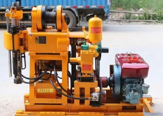 GK 200 Su kuyusu delme için 200 metre derinlik ve 75-90° açılı delik delme makinesi