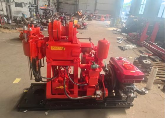 15KN kaldırma kapasitesi Bor delikleri sondaj makinesi GK 200 Hidrolik taşınabilir kolay işleme
