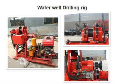 Hidrolik Beslemeli Yüksek Hızlı Çekirdek Matkap Rig 100-180m Sondaj Derinliği