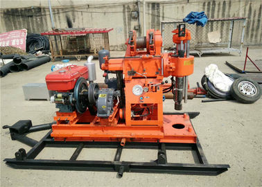 Küçük Su Sondajı Rig / XY-1A Taşınabilir Kaya Delme Makinaları