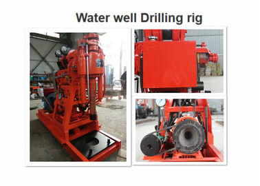 Yol / Demiryolu İnşaatı İçin GK200 Su Sondajı Rig 200m Sondaj Derinliği