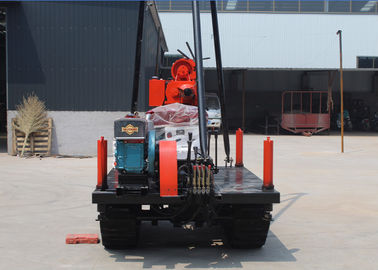 Yüksek Performanslı Yatay Yönlü Sondaj Rig / Taşınabilir Su Sondajı Sondaj Makinaları