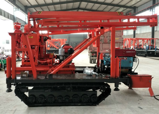XY-200 ShiTan Bor delik CE sertifikası için hidrolik sürünen montajlı matkap