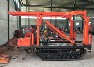 Hidrolik Araştırma ile Toprak Araştırması Paletli Matkap Rig Yüksek Hız Monteli