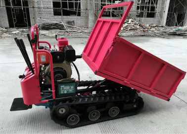 Otomatik Şanzımanlı Dayanıklı Küçük Paletli Damperler / Kauçuk Paletli Taşıyıcılar