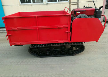 Basit Operasyon 3 Ton Paletli Damper / Dağ Tarım Paletli Transporter