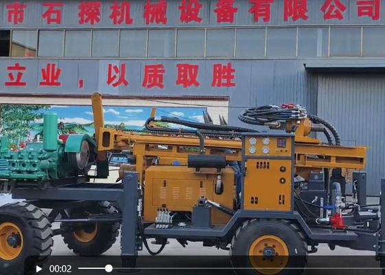 Hava kompresörü ile Pnömatik Borma Rig ST 200 Kaya tabakası patlama delik için