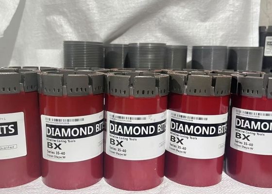 NX BX Örnekler İçin Dökülen Elmas Çekirdek matkapı Kablo Çekirdek Toplama