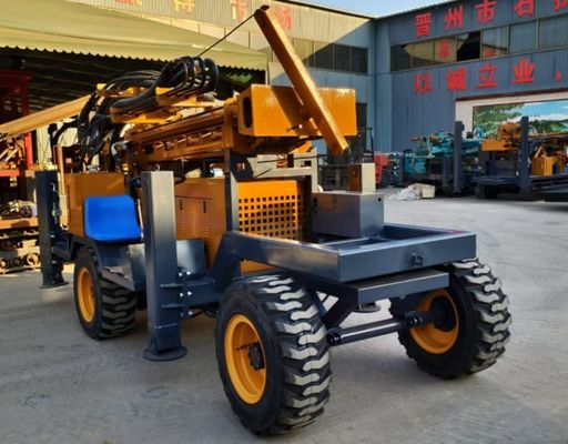 Afrika ST260 Çamur pompası / hava kompresörü ile lastik tipi matkap