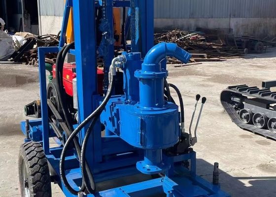 180 Metre Sondaj Su Kuyusu Delme Ekipmanı Tekerlekli Hafif