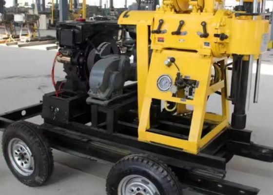 XY-1A Toprak Testi Sondaj Makinesi 150m Derinlik 42mm/50mm Çubuk