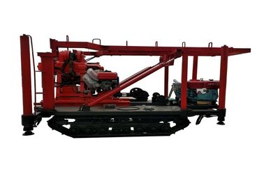 Profesyonel Su Kuyusu Matkap Rig / Kaya Çekirdek Sondaj Makinesi Yeni Durum