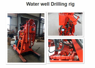 Su Kuyusu İçin 200 mm Çaplı Hidrolik Besleme Çekirdek Sondaj Matkap Rig