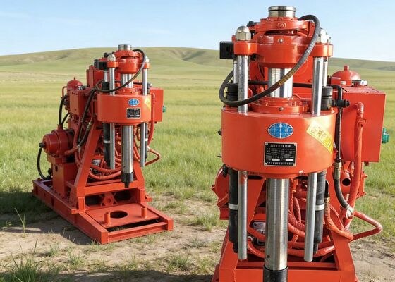 200M Derin Delik Karotlu Gelişmiş Taşınabilir Sondaj Rig Dizel/Elektrik Gücüyle