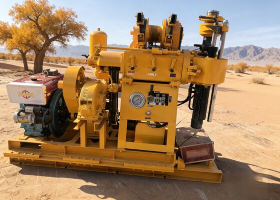 GK200/XY-200 Mobil Su Kuyusu Sondaj Makineleri Kolay Kullanım