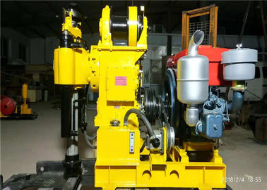 Küçük Mühendislik Sondaj Rig 180 Metre Hard Rock Sondaj Makinesi