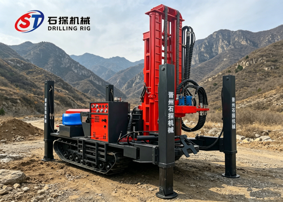 Yüksek Hızlı 10-35m/h Sürükleyici Hard Rock için Borma Rig