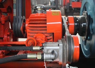 Dağ Geoteknik Etüt için Donanımlı Tam Hidrolik Jeolojik Sondaj Makinesi Paletli