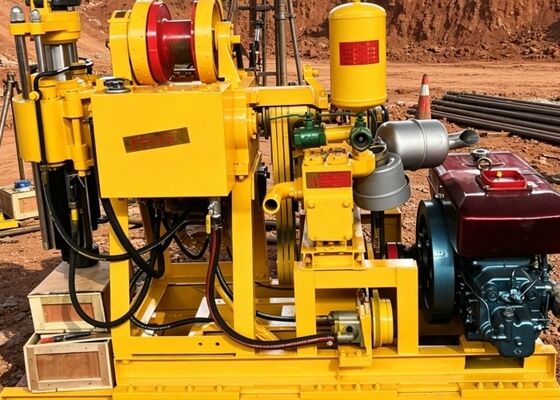 Tüm Katmanlar İçin 300mm Sondaj Çapına Sahip 200 Metre Derinlik Sondaj Makinesi