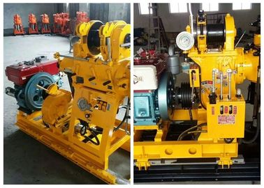 SPT Örnekleme için Taşınabilir Hidrolik Toprak Sondaj Test Cihazları 22kw Güç