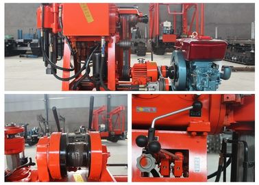Geoteknik Keşif için 50-300 Metre Derinlik Toprak Testi Sondaj Makinesi